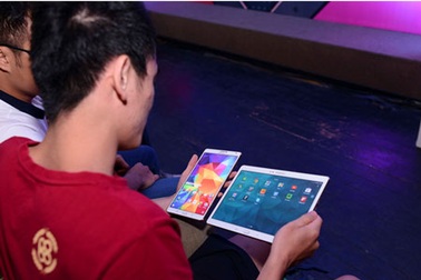 Dân công nghệ trải nghiệm sớm máy tính bảng Galaxy Tab S