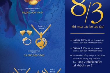 Gửi yêu thương trong trang sức vàng