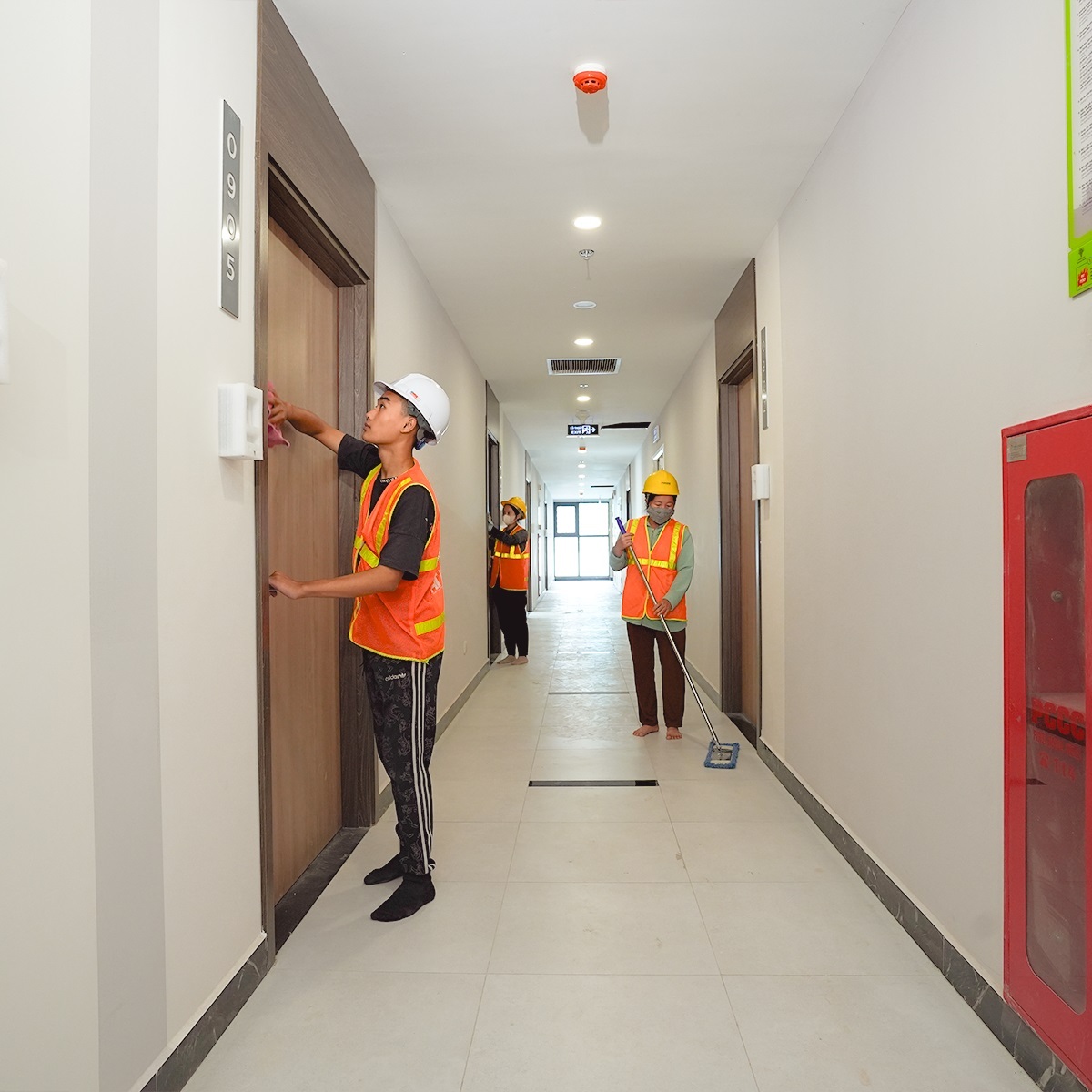 លំហរស់នៅបែបអាមេរិកលេចចេញជាបណ្តើរៗនៅ Vinhomes Grand Park - ២ Không gian sống đậm chất Mỹ dần hiện hữu tại Vinhomes Grand Park - 2