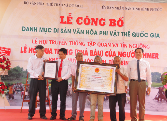 Độc đáo lễ hội Phá bàu của người Khmer ở Lộc Khánh - Ảnh 3. Độc đáo lễ hội Phá bàu của người Khmer ở Lộc Khánh - Ảnh 3.