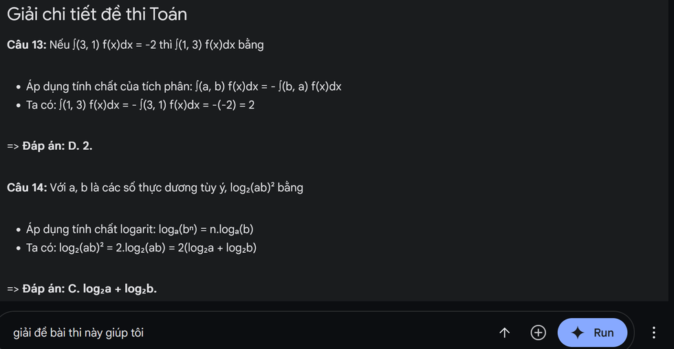 Thử tài Chatbot AI giải đề toán tốt nghiệp THPT 2024: Kết quả đầy bất ngờ - 4 Thử tài Chatbot AI giải đề toán tốt nghiệp THPT 2024: Kết quả đầy bất ngờ - 4