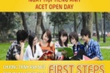 ACET Open Day - Ngày hội thông tin khóa học mới First Steps