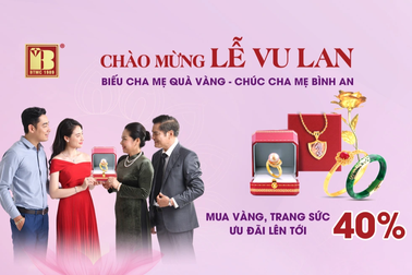 Quà trang sức vàng tặng cha mẹ mùa Vu Lan 2022