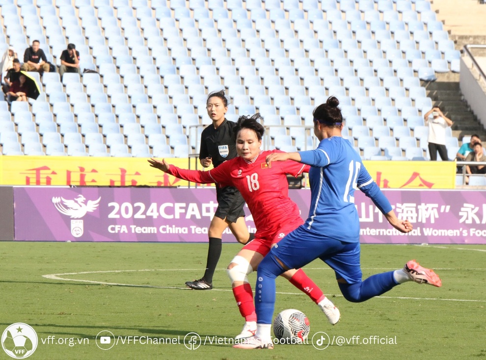 Thắng Uzbekistan 2-0, tuyển nữ Việt Nam chờ đấu Trung Quốc - 2