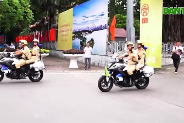 Đoàn viên thanh niên Cục Cảnh sát giao thông xung kích trên mọi mặt trận