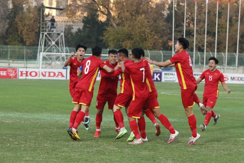 Đánh bại U23 Myanmar, U23 Việt Nam giành vé dự U23 châu Á 2022 - 1 Đánh bại U23 Myanmar, U23 Việt Nam giành vé dự U23 châu Á 2022 - 1