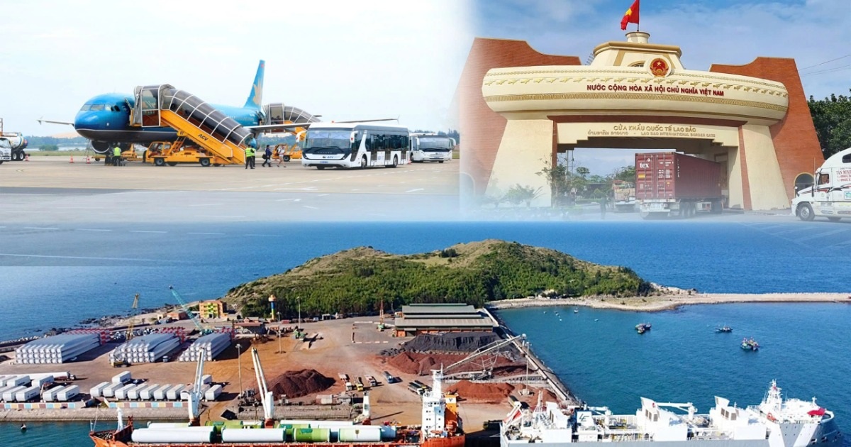 Từ vùng "đất lửa" đến tỉnh dự kiến có 2 sân bay, 2 cảng biển và 3 cửa khẩu
