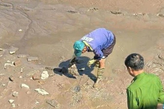 Phát hiện bộ xương người dưới lớp bùn ao cá ở Hải Phòng