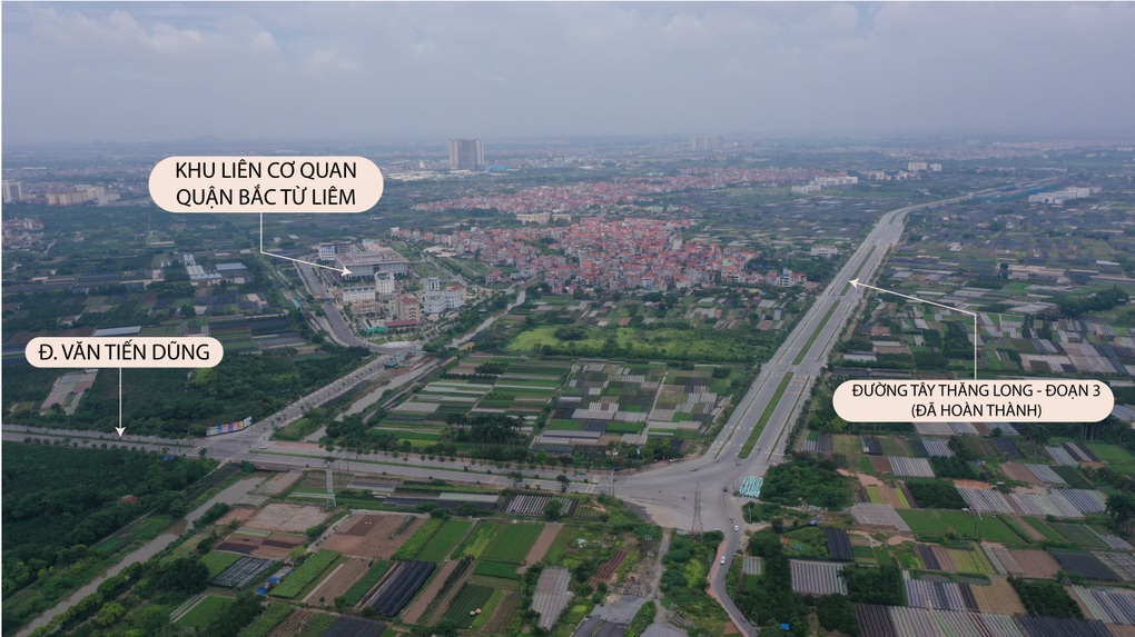 Tín hiệu tích cực về tuyến đường Tây Thăng Long, đoạn qua Bắc Từ Liêm - 9 Tín hiệu tích cực về tuyến đường Tây Thăng Long, đoạn qua Bắc Từ Liêm - 9