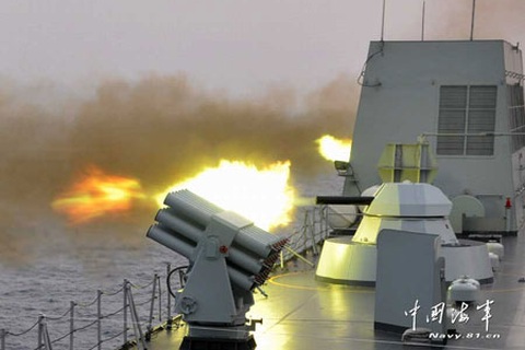 Hạm đội Trung Quốc tập "khai hỏa" trên Thái Bình Dương
