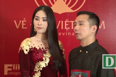 NTK Đỗ Trịnh Hoài Nam chia sẻ về quyết định đấu giá từ thiện áo dài dát vàng.