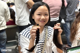 Hơn 600 bộ tóc được hiến tặng trong Ngày hội “Trạm tóc ước mơ”
