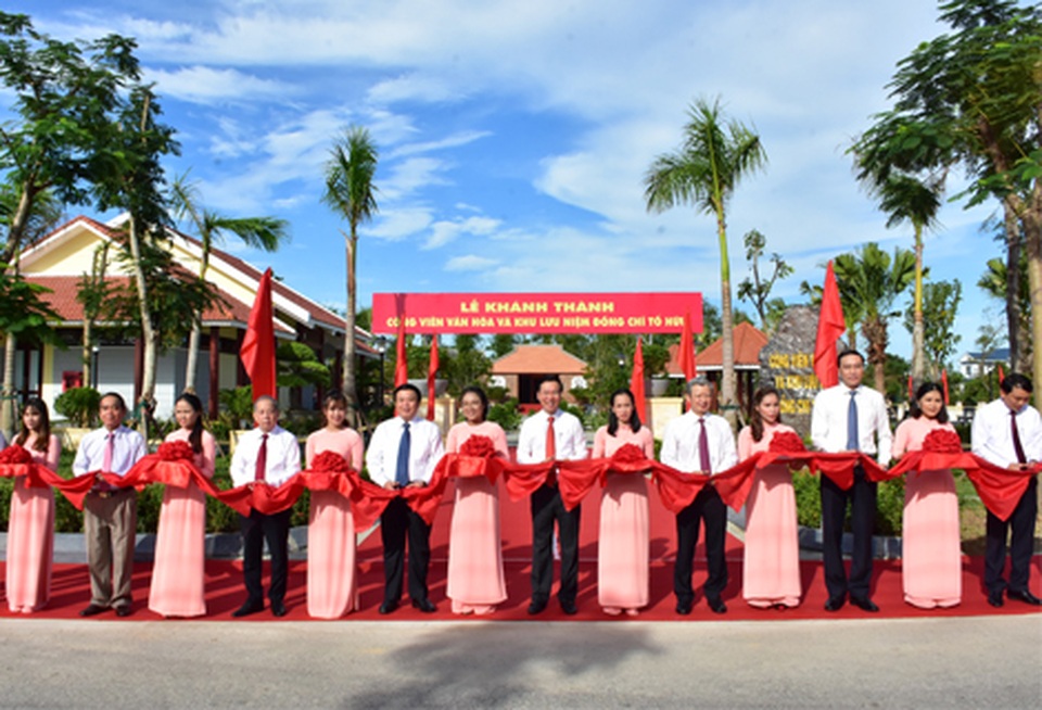 Khánh thành Công viên văn hóa và Khu lưu niệm nhà thơ Tố Hữu - 1 Khánh thành Công viên văn hóa và Khu lưu niệm nhà thơ Tố Hữu - 1