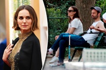 Natalie Portman gặp chồng trong công viên sau tin bị "cắm sừng"
