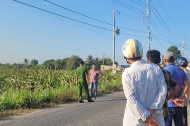 Nam thanh niên 19 tuổi chết trong vườn trái cây ở Long An