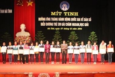 Hà Tĩnh nằm ở top 10 tỉnh thành có mức sinh cao trong cả nước