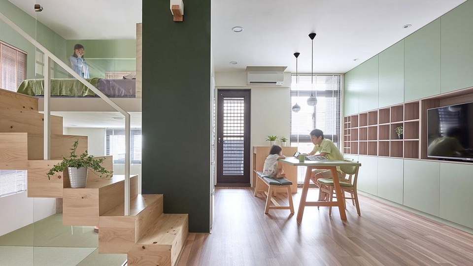 Ngỡ ngàng với căn nhà vỏn vẹn 40m2, chủ nhà làm mẹo nhỏ này khiến diện tích tăng gấp đôi - 6