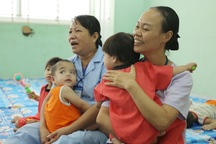 85 em bé từ Mái ấm Hoa Hồng đã ổn định tâm lý tại nơi ở mới