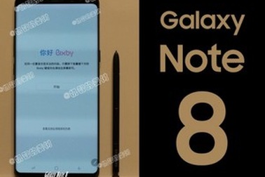 Lộ ảnh bản dựng và ngày ra mắt “bom tấn” Galaxy Note 8