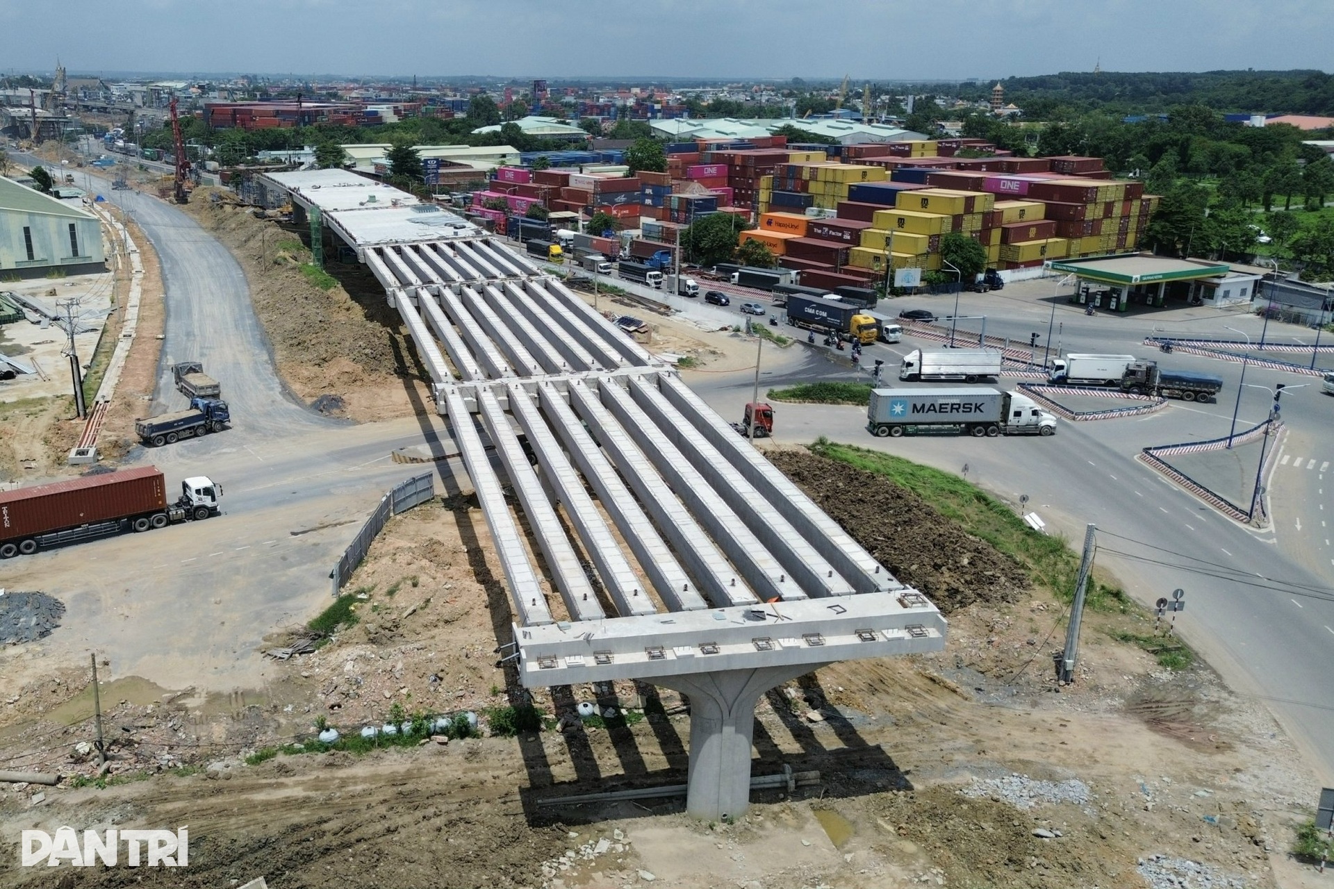 Tất bật ở đại công trường nút giao phức tạp nhất Vành đai 3 TPHCM - 10 Tất bật ở đại công trường nút giao phức tạp nhất Vành đai 3 TPHCM - 10