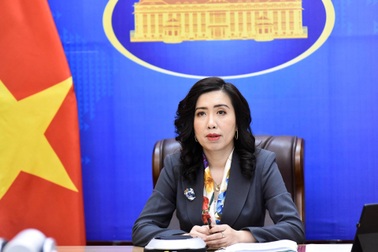 Việt Nam lên tiếng việc tàu Trung Quốc phun vòi rồng ở Trường Sa