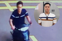 Tên cướp táo tợn kề dao, kẹp cổ người phụ nữ bán trái cây