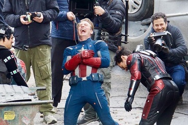 “Đột nhập” phim trường “Biệt đội siêu anh hùng 4”