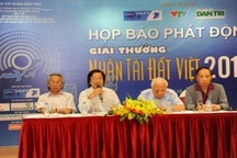 Công bố các sản phẩm vào Chung khảo Nhân tài Đất Việt 2016