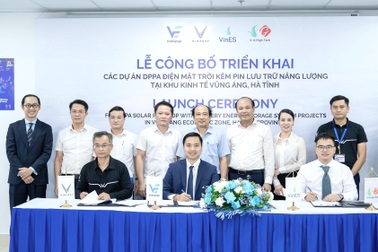 VinEnergo triển khai các dự án điện mặt trời kèm pin lưu trữ