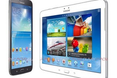 Lộ ảnh chính thức bộ đôi Galaxy Tab 3, trang bị nút bấm Home vật lý