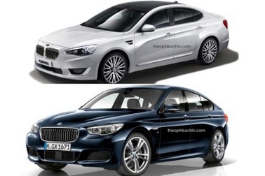 Sẽ thế nào nếu KIA hoán đổi lưới tản nhiệt với BMW?