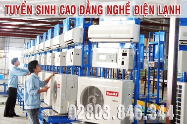 Tuyển sinh Cao đẳng Nghề điện lạnh - Bộ Quốc Phòng năm 2016