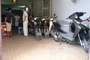 11 xe máy bị trộm trong đêm