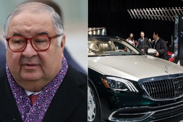 Italy tịch thu siêu xe Maybach bọc thép được cho là của tỷ phú Nga