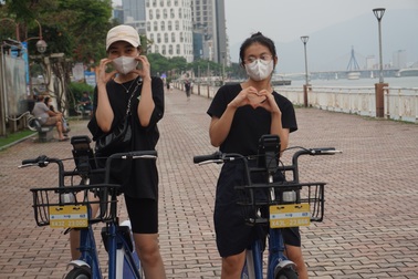 Trải nghiệm xe đạp công cộng lần đầu tiên xuất hiện tại Đà Nẵng