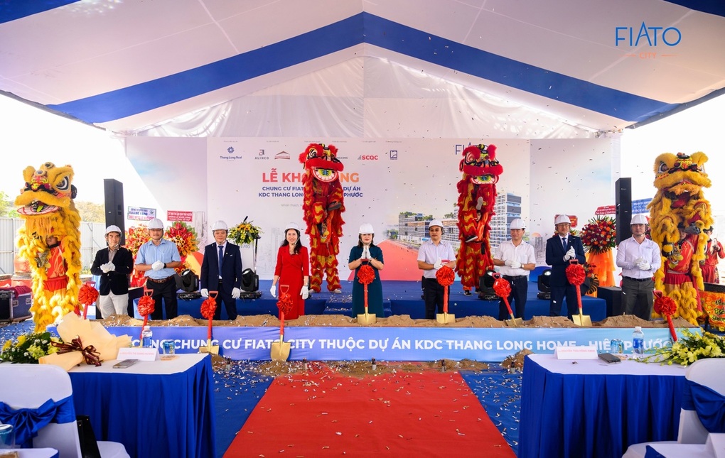 Khởi công khối nhà hình đôi cánh FIATO City tại Nhơn Trạch - 1 Khởi công khối nhà hình đôi cánh FIATO City tại Nhơn Trạch - 1