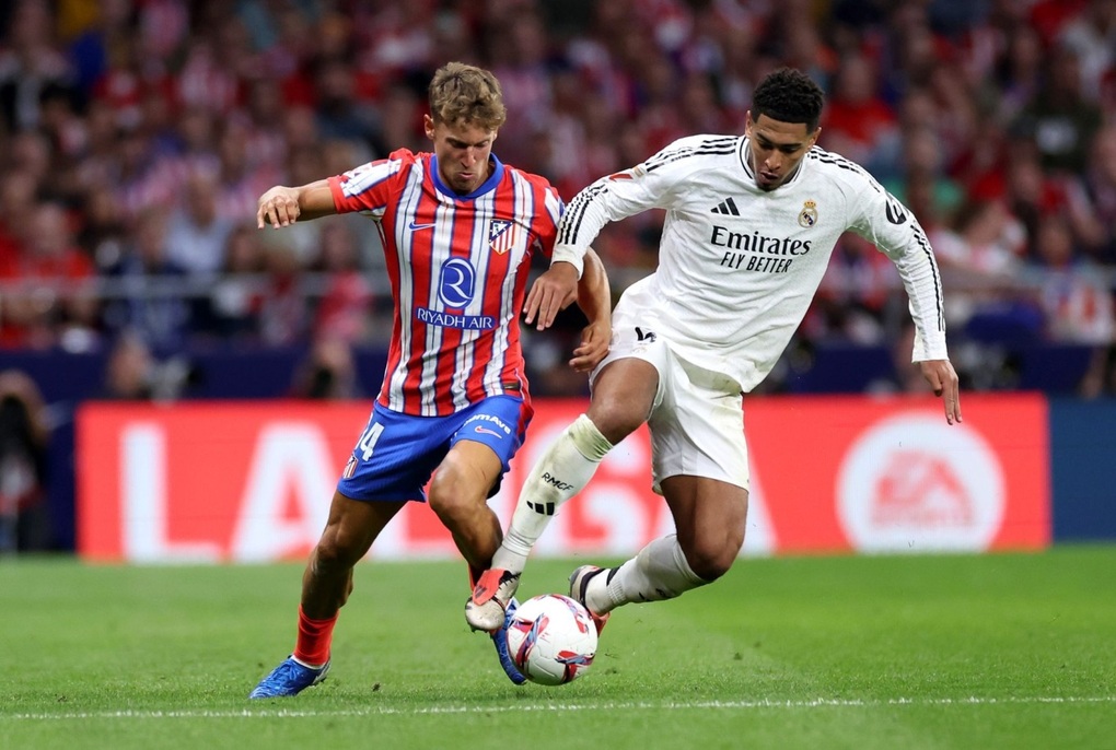 Real Madrid đánh rơi chiến thắng ở đại chiến với Atletico - 1