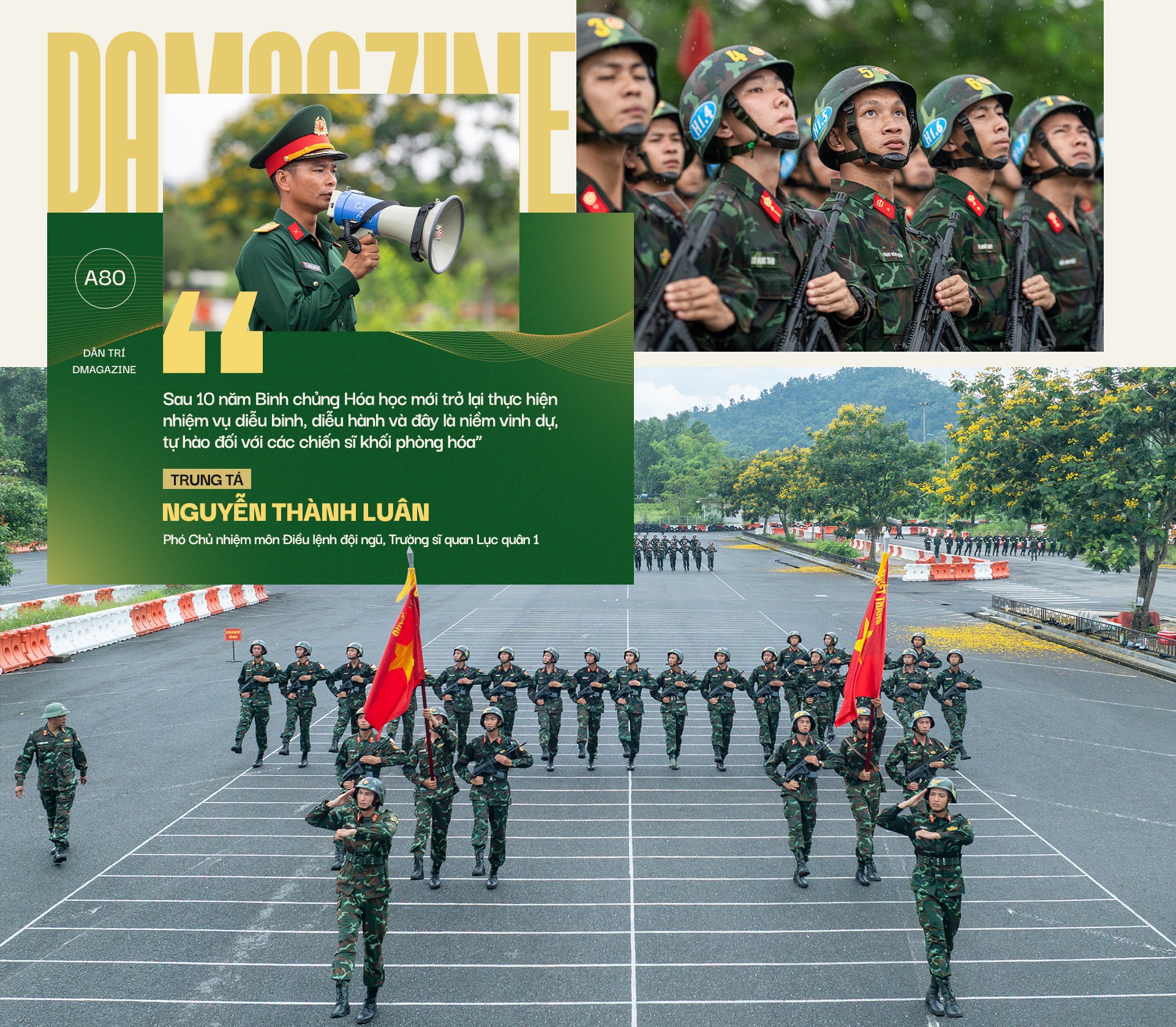 Bộ đội Phòng hóa vượt nắng thắng mưa, say sưa tập luyện cho lễ diễu binh - 9 Bộ đội Phòng hóa vượt nắng thắng mưa, say sưa tập luyện cho lễ diễu binh - 9