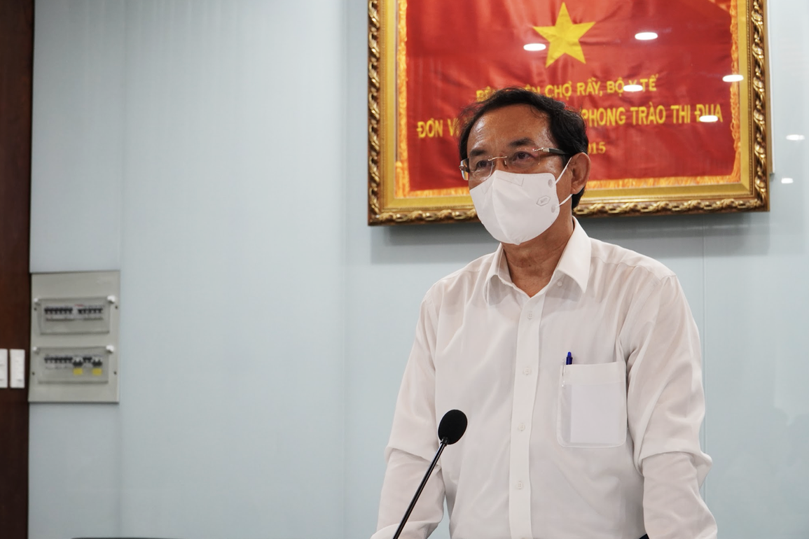 Bí thư TPHCM: Bệnh viện Chợ Rẫy đã vượt qua thử thách vô cùng lớn lao - 2 Bí thư TPHCM: Bệnh viện Chợ Rẫy đã vượt qua thử thách vô cùng lớn lao - 2