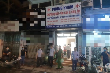 Hà Nội: Thai phụ tử vong tại phòng khám phụ sản tư