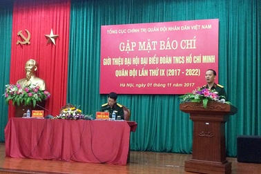 Đại hội đại biểu Đoàn TNCS HCM Quân đội lần thứ IX sẽ diễn ra ngày 8-9/11