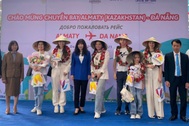 Lần đầu tiên Đà Nẵng đón chuyến bay trực tiếp từ Kazakhastan