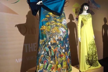 Đêm diễn thời trang áo dài Đa sắc