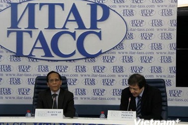Họp báo tại Nga thông báo quan điểm của Việt Nam về Biển Đông