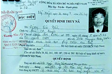 Đối tượng truy nã đặc biệt sa lưới sau 7 năm "mai danh ẩn tích"