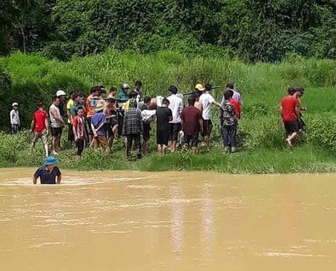 Thanh Hóa: Đi qua đập tràn, một nữ sinh bị lũ cuốn trôi - Ảnh 1.