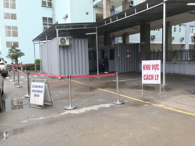 Bệnh viện K biến thùng container thành phòng khám dã chiến chống dịch bệnh COVID-19 - Ảnh 1. Bệnh viện K biến thùng container thành phòng khám dã chiến chống dịch bệnh COVID-19 - Ảnh 1.