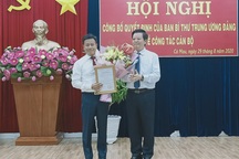 Thứ trưởng Bộ LĐ-TB&XH Lê Quân làm Phó Bí thư Tỉnh ủy Cà Mau