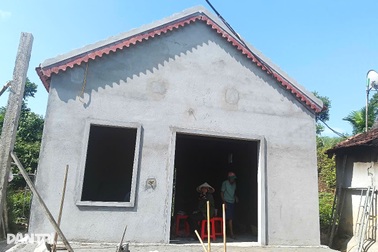 Ngôi nhà Nhân ái hình thành sau thời gian ngắn được khởi công