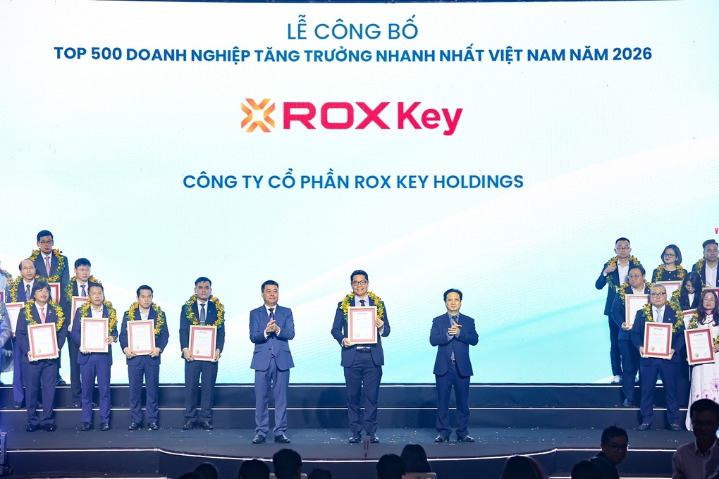 ROX Key thuộc Top 500 doanh nghiệp tăng trưởng nhanh nhất Việt Nam ...
